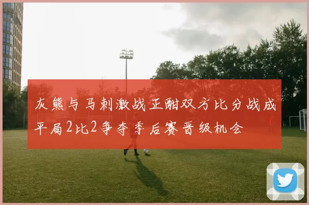 灰熊与马刺激战正酣双方比分战成平局2比2争夺季后赛晋级机会