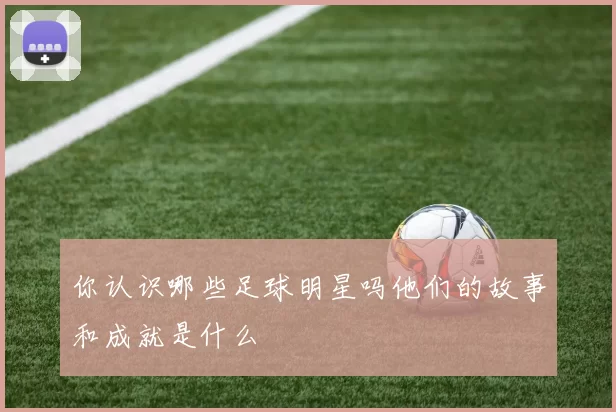 你认识哪些足球明星吗他们的故事和成就是什么